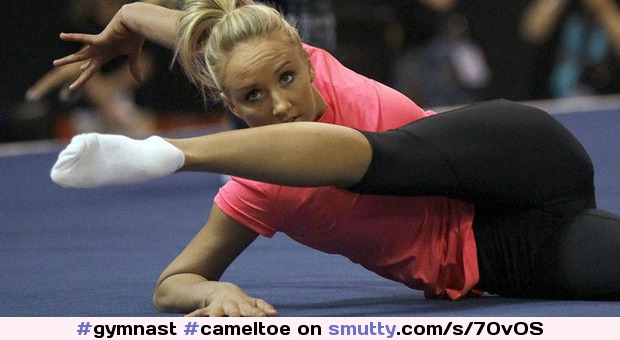 Gymnast Cameltoe Athlete Yogapants Pussyshot Nastialuiken Legs Streach Flexible Gymnastass