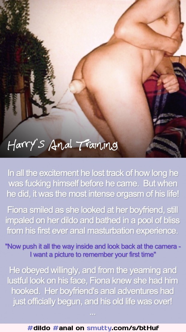 Harry S Anal Training Dildo Anal Masturbation
