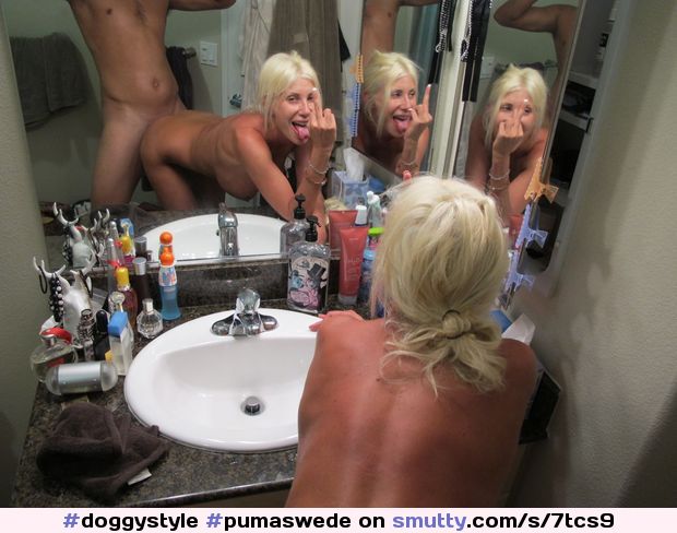 PumaSwede #amateur #homemade #instagram #selfie #facial #sex #cumshot #busty #blonde #doggystyle #middlefinger #mirror smutty pic