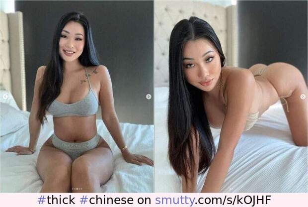Sensual Thick Chinese beauty with huge thighs smoking hot body #thick #chinese #AsianHottie #thighs #longhair #bigass #chinadoll #asianbabe