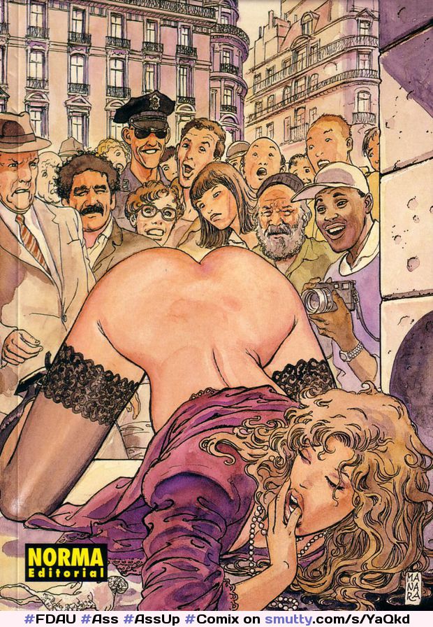 #FDAU #Ass #AssUp #Comix #Comics #Cartoon #AdultComics #Manara #MiloManara #HornyAsHell  #Public #Spectators #FacialExpression #Stockings