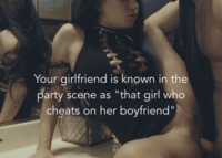 #cheatinggirlfriend#club#bathroom#cheating#cheatinggf#partyslut