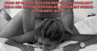 #PillowBiting#quiet#OtherRoom#boyfriendsleeping#cheatingGF