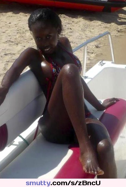 #teen #ebony #African #amateur #bikini