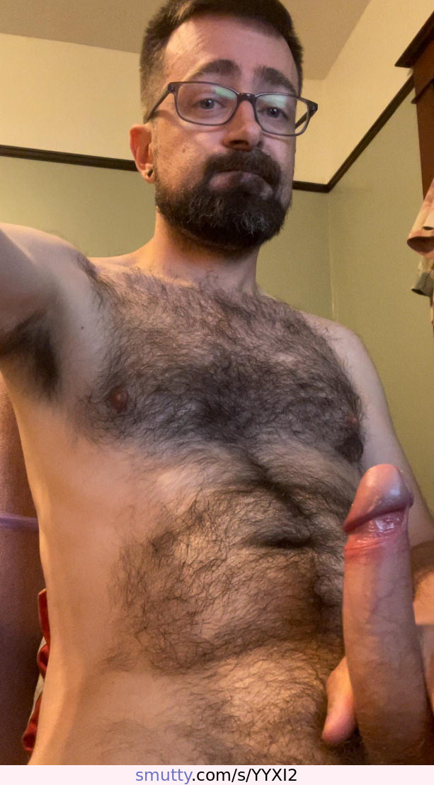 showing hairy dick #cock #gay #otter #dick #uncut