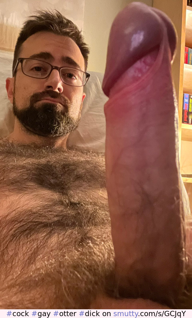 showing hairy dick #cock #gay #otter #dick #uncut