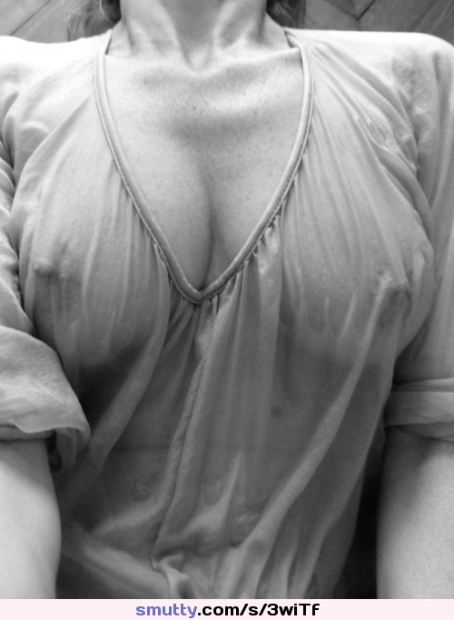 #bw #sheer #pokies #seethru #sexy #wet #wetshirt  #nipples #beautiful #perfect
