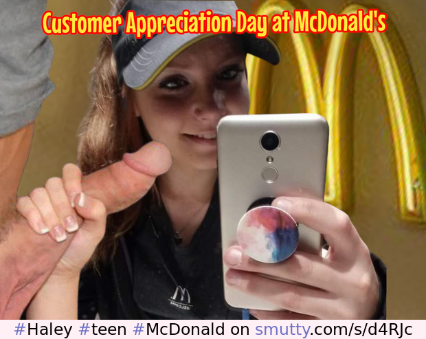 #Haley #teen #McDonald's