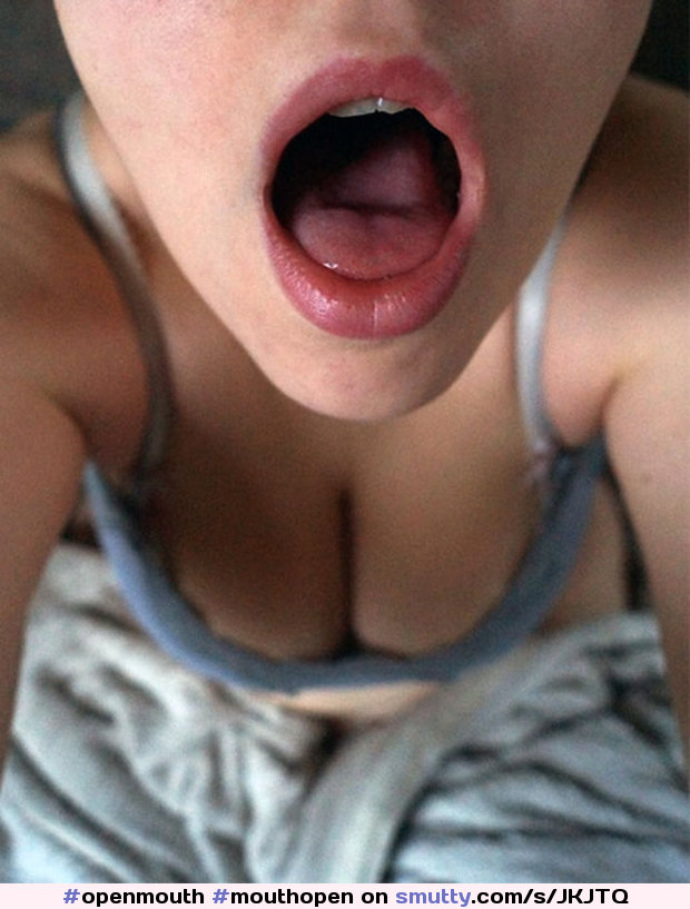 #openmouth #mouthopen #waiting #waitingforcum  bigtits #bigtits #bigboobs