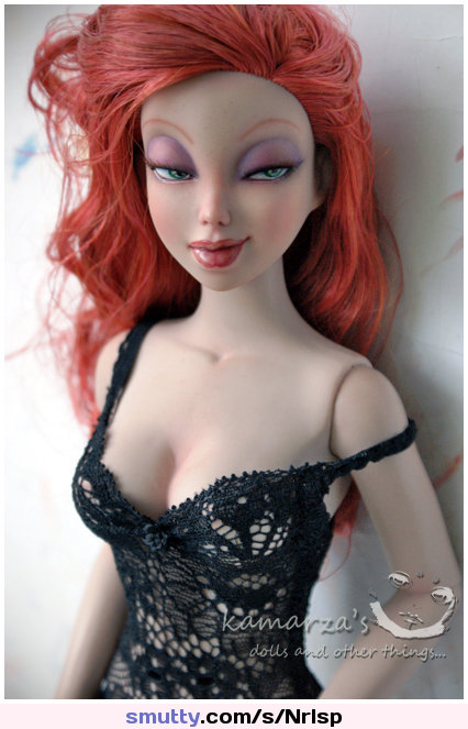 An image by Biker4fun:  an image from Biker4fun #doll #mannequin #lingerie #redhead #nonnude