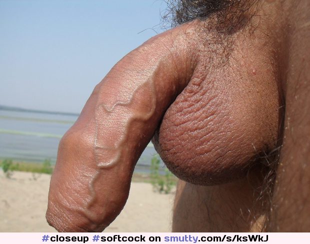 #closeup #softcock #uncut #penis #balls #beach #outdoors #veinycock #shavedballs #shaved #cock #cockpics