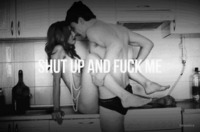 #shutupandfuckme #fuckmenow #caption #gif #couple #passion #love