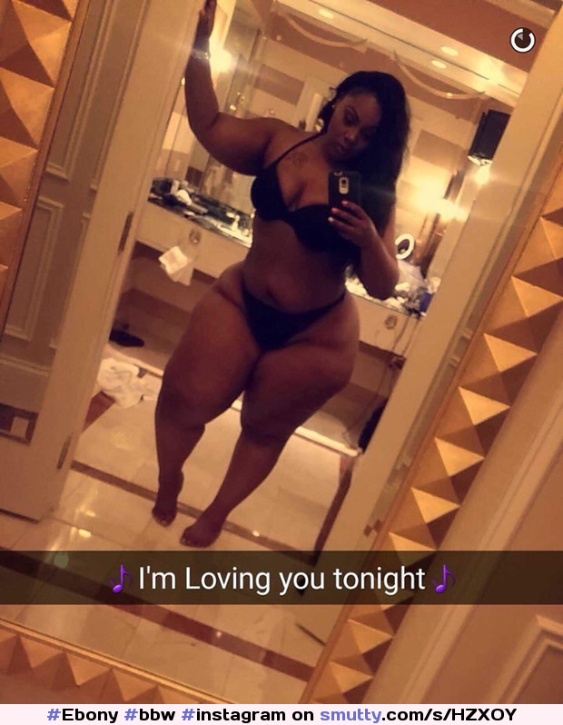 Ebony Bbw Instagram Bbbw Amateur Selfie Selfshot Mirrorshot 