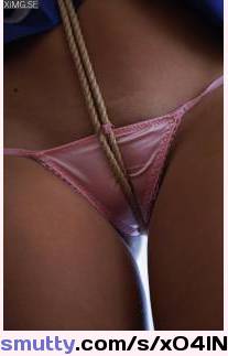 young #sexy #pretty #hot #panties #rope