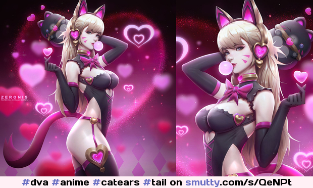 #dva #anime #catears #tail
