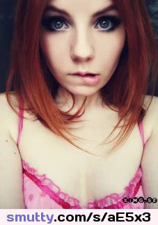 #bitinglip #closetoperfect #closeup #face #nn #nonnude #redhead