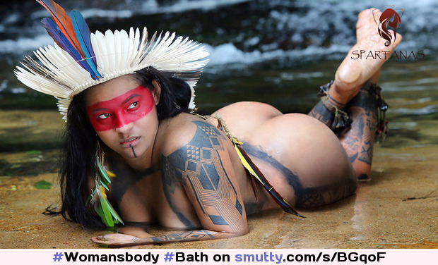 Womansbody Bath Native Brazilian Brasil Brasileira India 