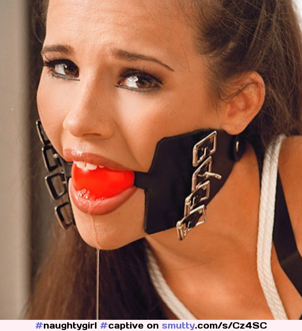 #naughtygirl #captive #scared #training #submissive #slut #bondage #gag #gagged #bdsm