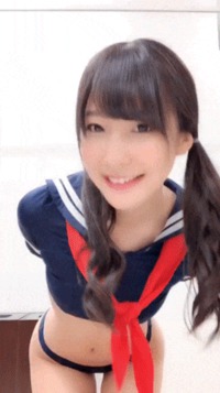 #AyaKawasaki #schoolgirl #schoolgirluniform #pigtails #orientalgirl #nonnude #fullyclothed #toocute