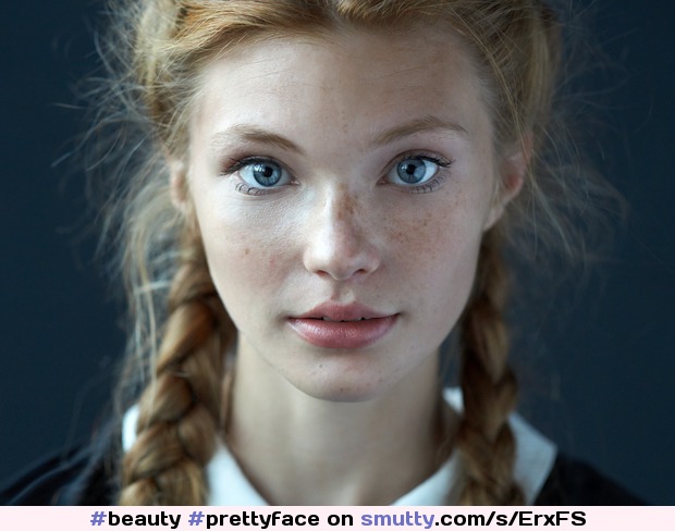 #beauty #prettyface #eyes #gorgeous #ponytails #lips #freckles #nonnude #portrait by #AleksandrVinogradov #Hypnotic