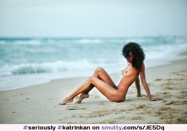 #KatrinKan by #ZacharRise #beauty #beautiful #artnude #ArtisticNude #sideview #beach #sand #erotic #nipples #boobs #tits #brunette