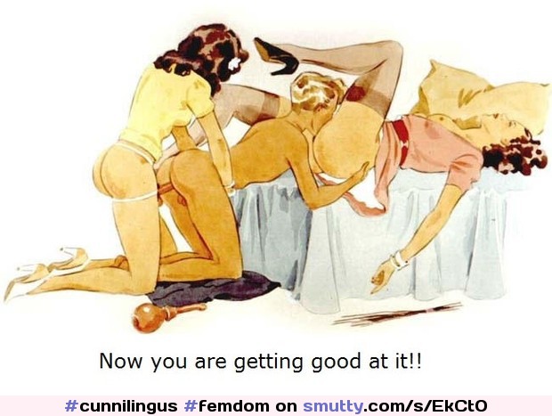 #femdom #strapon #pegging #cartoon #caption #doubleteam #oral #pussylicking #cunnilingus