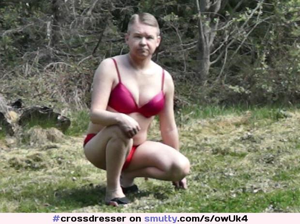 Sissy in red bikini outside 
#crossdresser #crossdressing #sissy #sissyboy #humiliated #transvestite