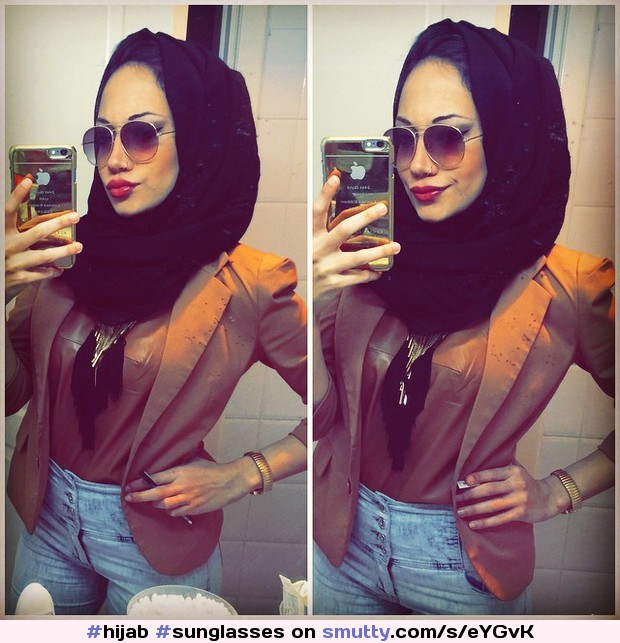 #hijab #sunglasses #sexyface #iwantorubmycockalloverherface #onyourknees #sexylips