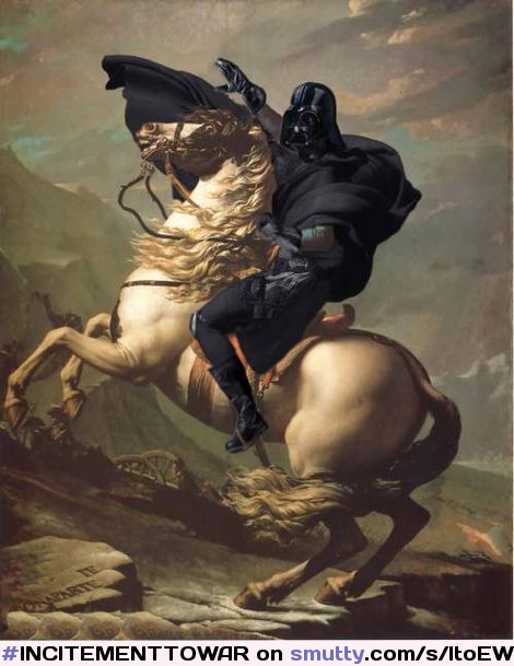 #INCITEMENTTOWAR #terrifying #pun #Napoleon #horse #horserider #blackrider #cape #blackcape  #CLRBF