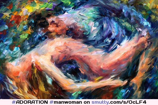 #ADORATION #manwoman #nakedwoman #kissingherchest #painting #Beautiful #passionate #CLRBF #CLRBColour