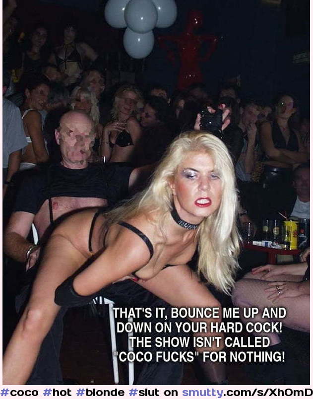 Coco Hot Blonde Slut Whore Sexy Amateur Bitch