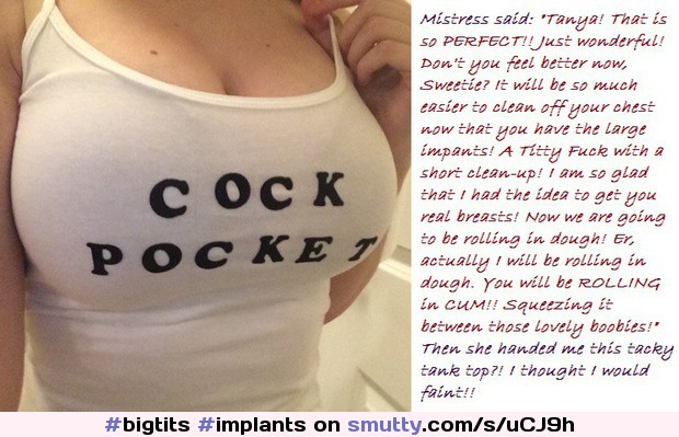 #bigtits #implants #tgcaptions #sissy