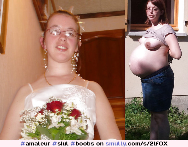 #amateur #slut #boobs #boobies #ClothedUnclothed #dressedundressed #onoff #bride #pregnant #preggo #preggobelly #preggotits
