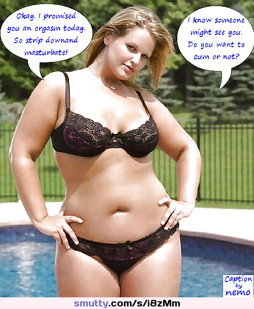 #caption#sissy#chubby#bikini#yesmistress