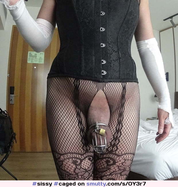 #sissy#caged
