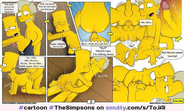 #cartoon#TheSimpsons#gay