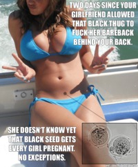 #cuckcaptionhero #girlfriend #sperm #cheating #gif #impregnation #blackcock #seed