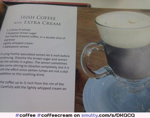 #coffee #coffeecream #cumincoffee #foodsex #semen #cooking