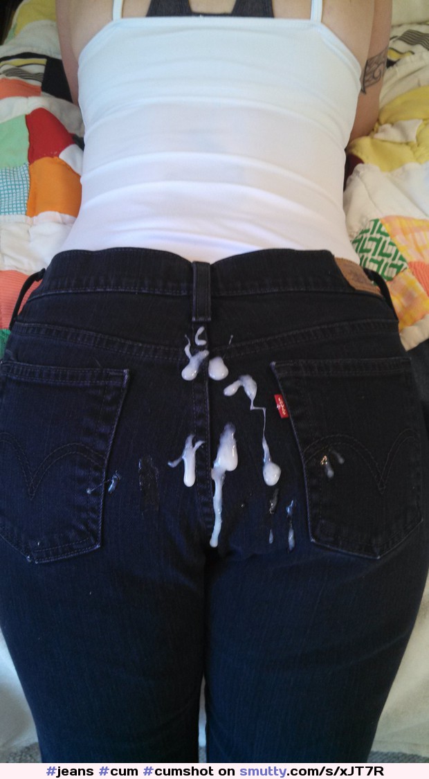 #jeans #cum #cumshot #cumonclothes #cumonjeans