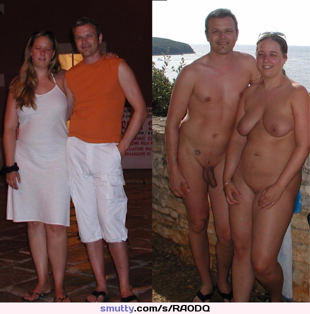 Nackt dressed undressed Before &