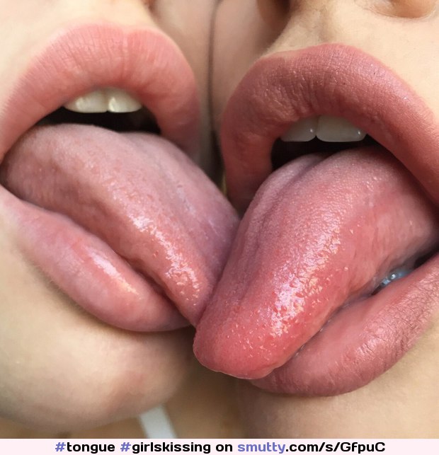 Tongue Girlskissing Mouth Lips Sexy Erotic Hot Tongues Tonguekiss Lesbians Lezzies