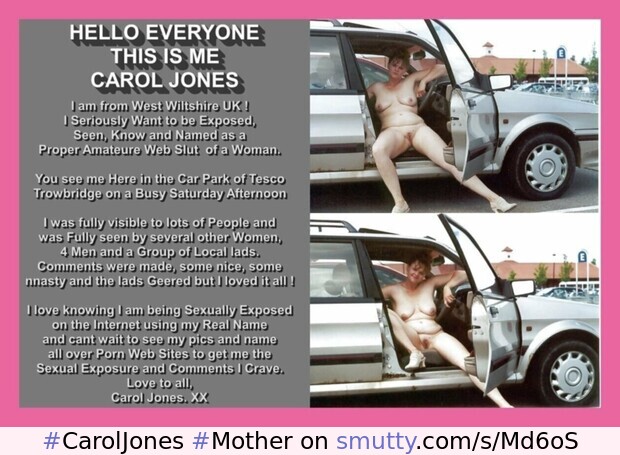 #CarolJones #Mother #Grandmother #Eposed #named #British #Degraded #cumface #spunk #webslut #caption