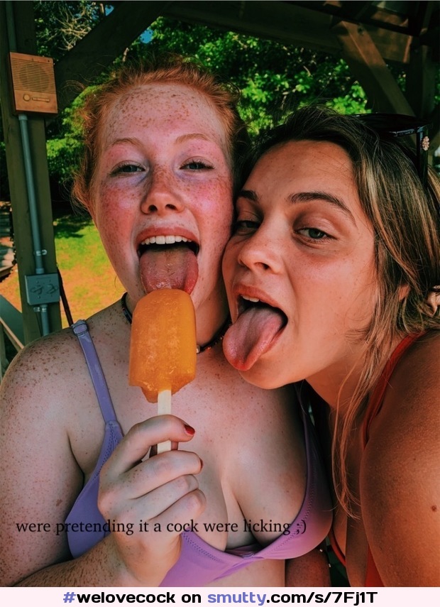 #welovecock #youngteens #licking #tongues