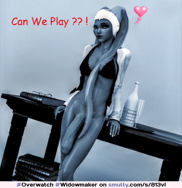 Well I think Hot Widowmaker Wants To Play ! 
:P::P XD ! 

#Overwatch #Widowmaker #Twi'lek #Alien #shemale#shemalecock#futanari#futa#dickg