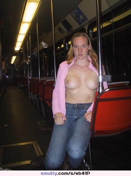 #public#PublicTransport#publictransportation#flash#flashing#train#trainflash#tits#boobs#exhibitionism#exhibitionist#exhibition#gorgeous