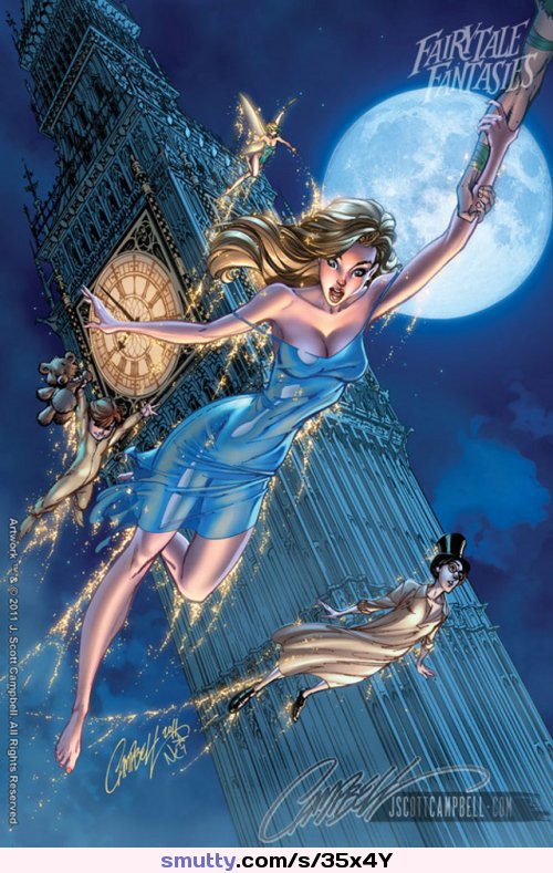 #FairytaleFantasies #comicart #Disney #JScottCampbell
