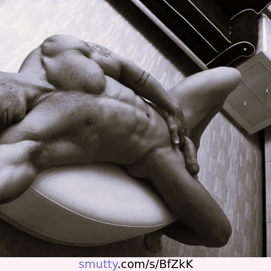 #blackandwhite #artistic #erotic #nudemale #malenude #nicecock #hardcock #thickcock #livingroom #semihard #semierect