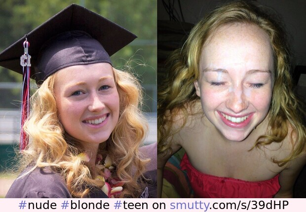 #nude #blonde #teen #cumonface #cumshot