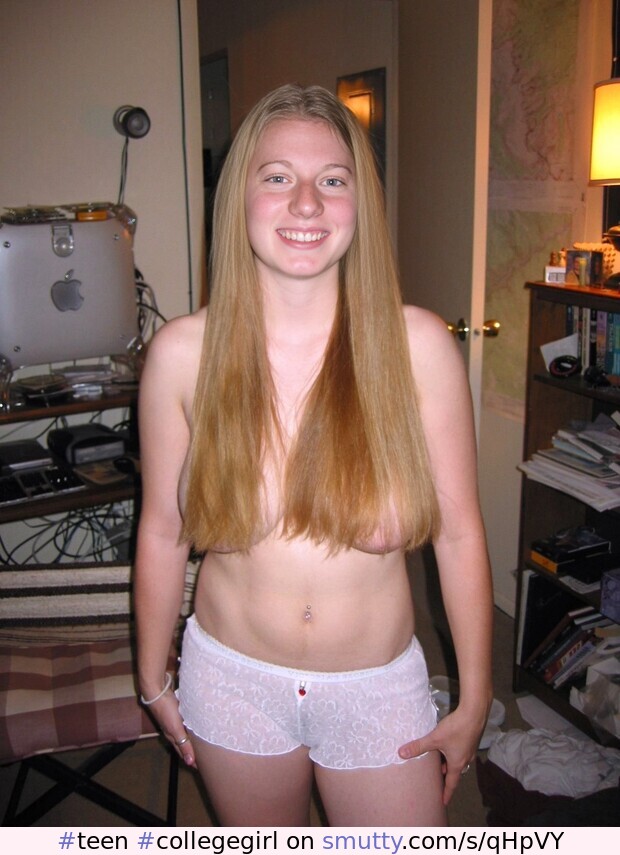 #teen #collegegirl #topless #caught #gettingready #ygwbt #bigtits #busty #paleskin #ginger