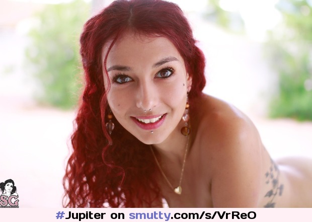 #Jupiter in #CabellosDeFuego by #Talena for #SuicideGirls c. #2014 - #21yo #French #brunette #cuteface #smile